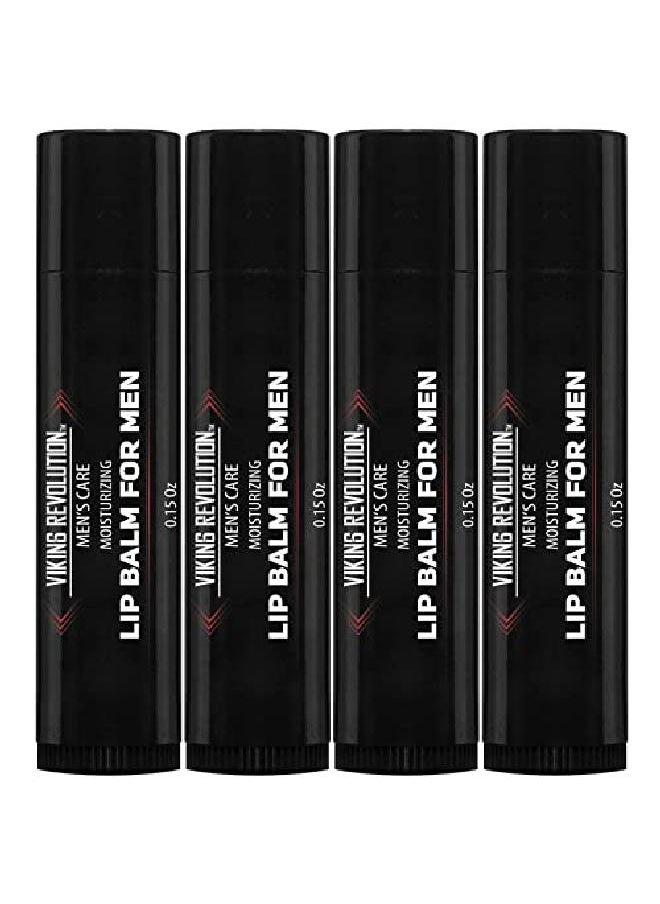 Viking Revolution - All Natural Lip Balm For Men Mens Lip Moisturizer Lip Care For Men For Dry Cracked Chapped Lips - Image 1