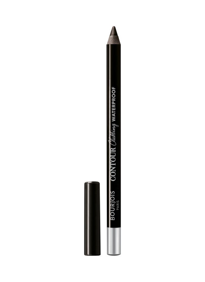 BOURJOIS PARIS - قلم تحديد العيون المقاوم للماء من كونتور كلوبينج - 054 - أسود فائق، 1.2 جرام - Image 1