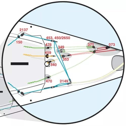 Harken 40mm Carbo T2 Soft Attach Block - Open Centre - Image 4