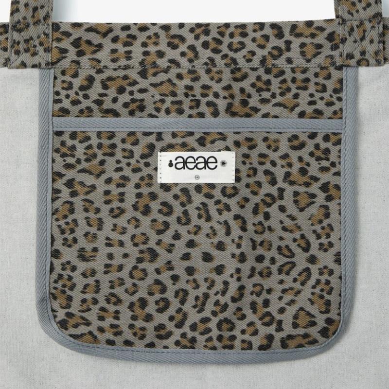 Vintage Leopard/Floral Tote Shoulder Bag - Image 4