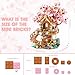 Vziimo Cherry Blossom Bonsai Tree Building Sets Japanese Tree House Model Sets 1149 PCS Mini Bricks Creative Gifts for Teens Adults 14 - Image 4