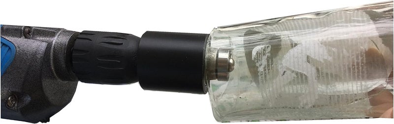 LFaize Glass Bottle Sander Sand & Finish Bottles After Cutting Drill Powered - Image 3