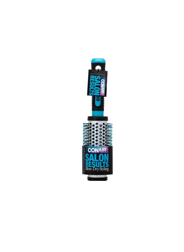 CONAIR - Conair Salon Results Round Hair Brush - Hair Brush Blow Dryer - Large Round Brush for Blow Out - Nylon Bristles - Ideal for longer hair lengths - Image 1