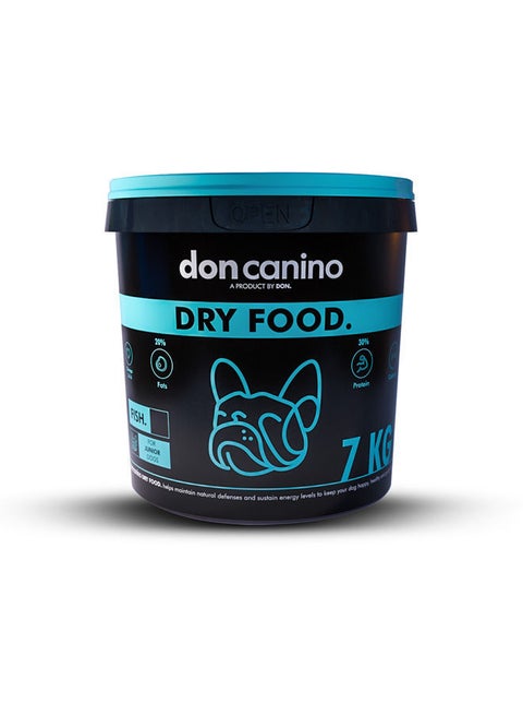 طعام جاف للكلاب سمك 7 كجم