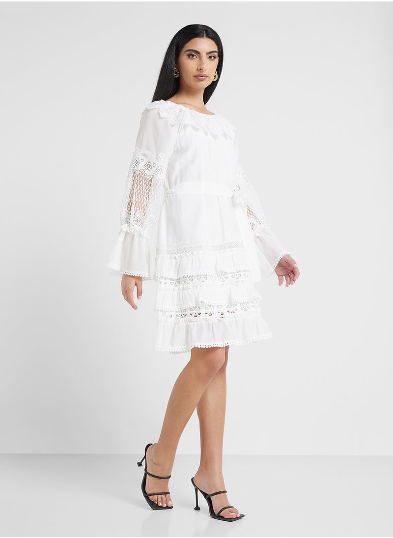 Jovonna London - Mongal Dress-White - Image 1