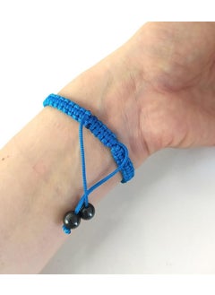 HD Marketim Skull Blue Bracelet Uğur Şanş Macrame Thread Bracelet Adjustable Bracelet Women Girls Jewelry  - Image 3