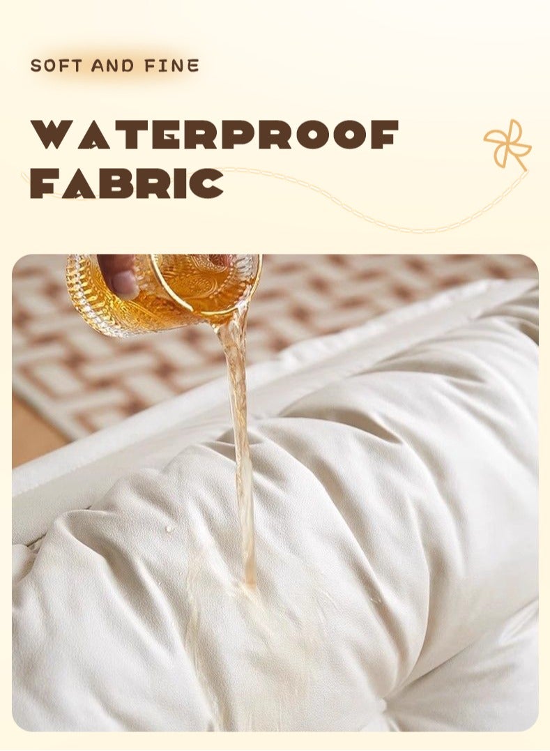 Zeno Folding Sofa Bed Convertible Single Sofa Chair Bed with 5-Position Adjustable Backrest Padded Seat Lounge Couch for Living Room - Image 2