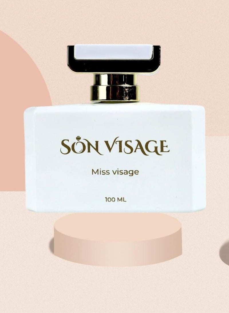 Miss Visage For Women - Eau De Parfum, 100 Ml - Limited Edition
