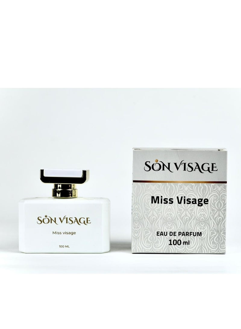 Miss Visage For Women - Eau De Parfum, 100 Ml - Limited Edition