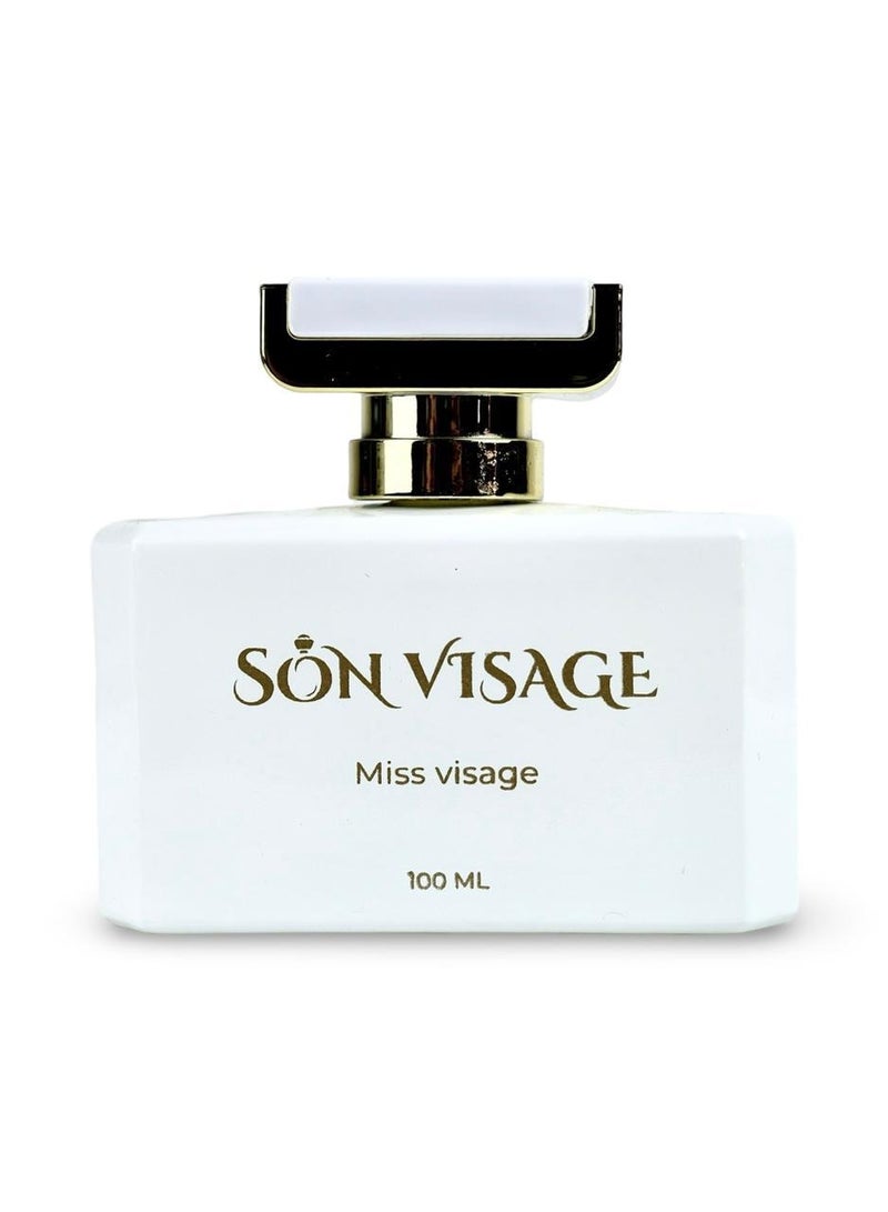 Miss Visage For Women - Eau De Parfum, 100 Ml - Limited Edition