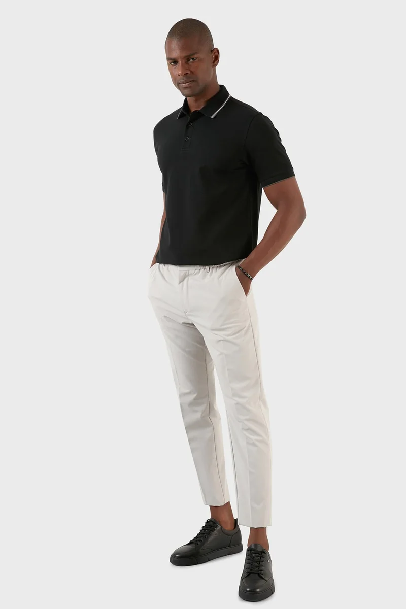 اكسي Cotton Regular Fit Buttoned Polo T Shirt Men's T Shirt EX661