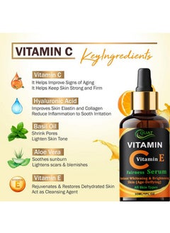 Quat Advanced Premium Vitamin C And E Serum For Brightening And Anti-Aging | Powerful Antioxidant Blend For Healthy, Hydrated, And Firm Skin  - Image 2