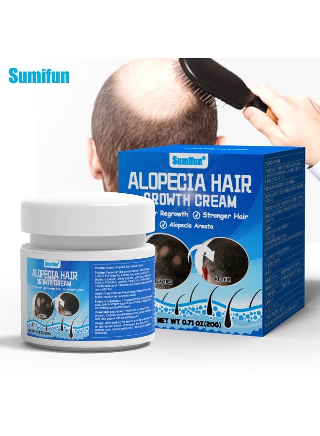 Sumifun Alopecia Hair Growth Cream for Strong Men's Hair , Hari Growth - Image 1