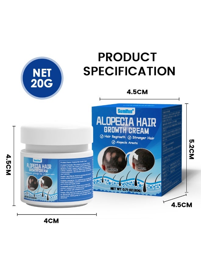 Sumifun Alopecia Hair Growth Cream for Strong Men's Hair , Hari Growth - Image 5