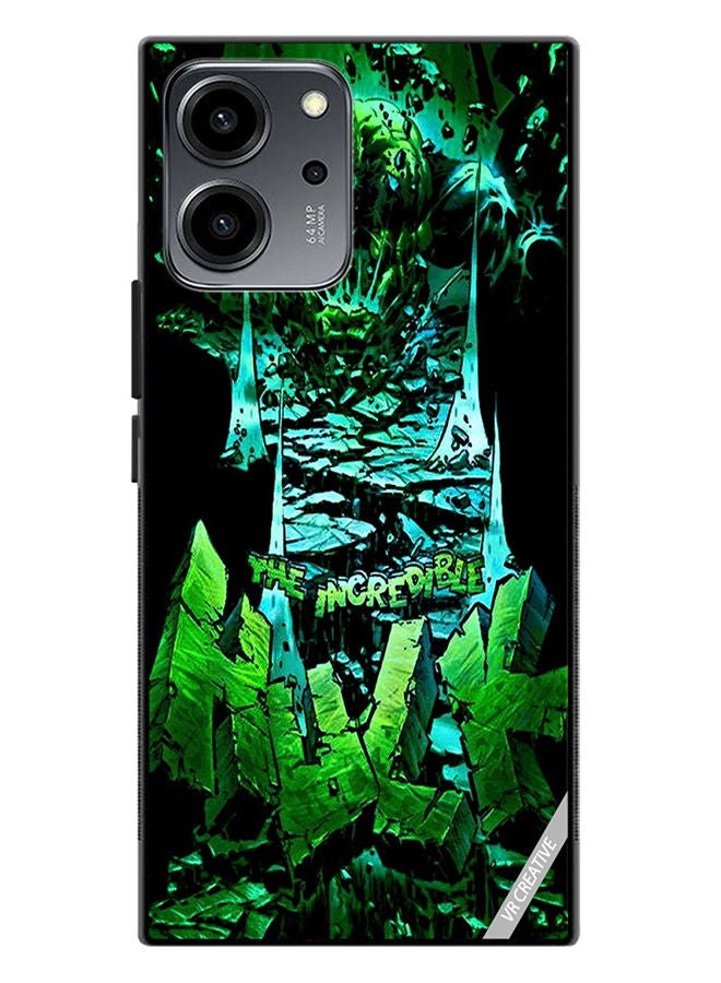VR CREATIVE Protective Case Cover For Honor 80 SE Hulk Design Multicolour - Image 1