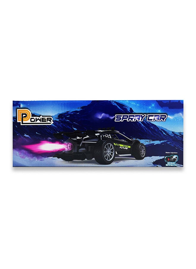 D-Power - 1:18 R/C 4WD 27Mhz Spray Runner Car – Blue | Full Function Rechargeable RC Drift Vehicle | Ages 6 + - Image 1