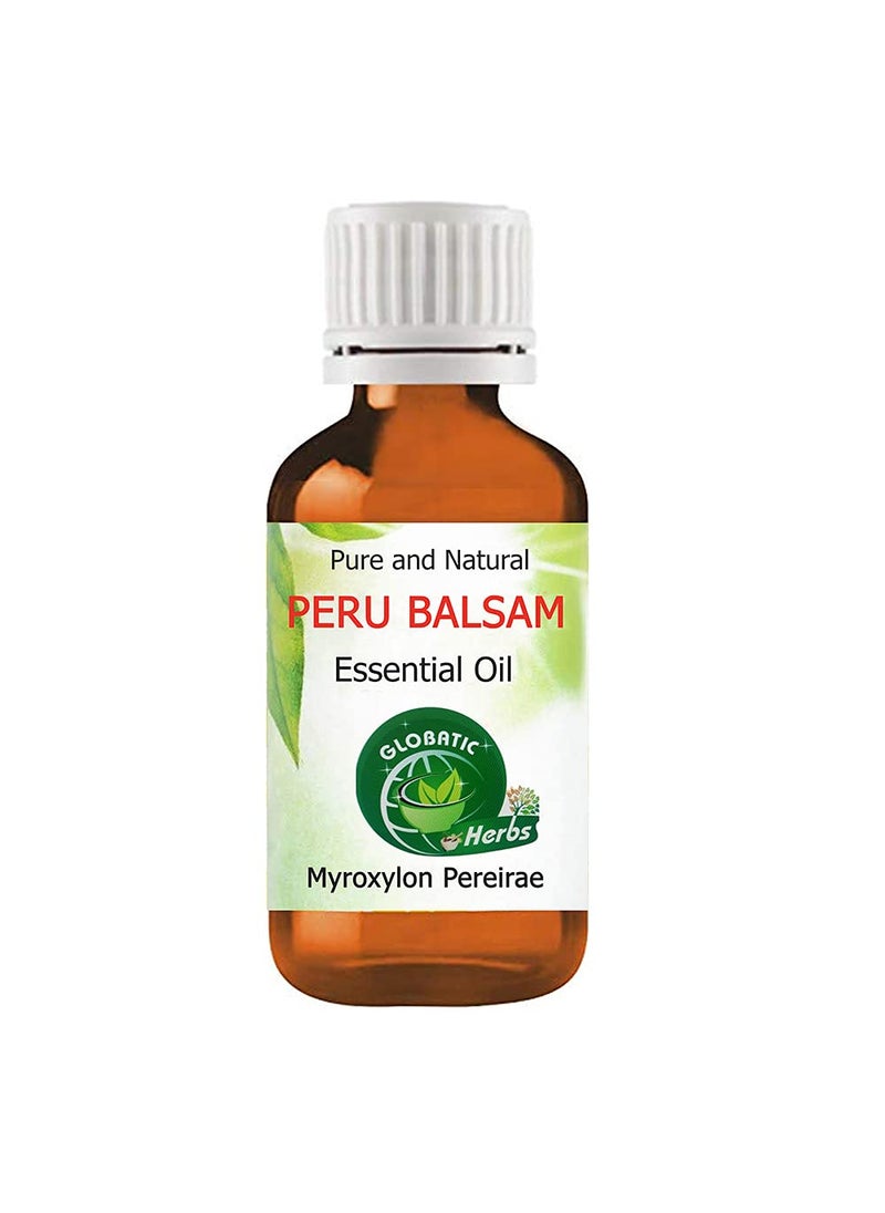 Globatic Herbs Globatic Herbs PERU BALSAM Essential Oil 15ml Myroxylon Pereirae Organic Undiluted Aromatherapy 100 Therapeutic Grade  - Image 1