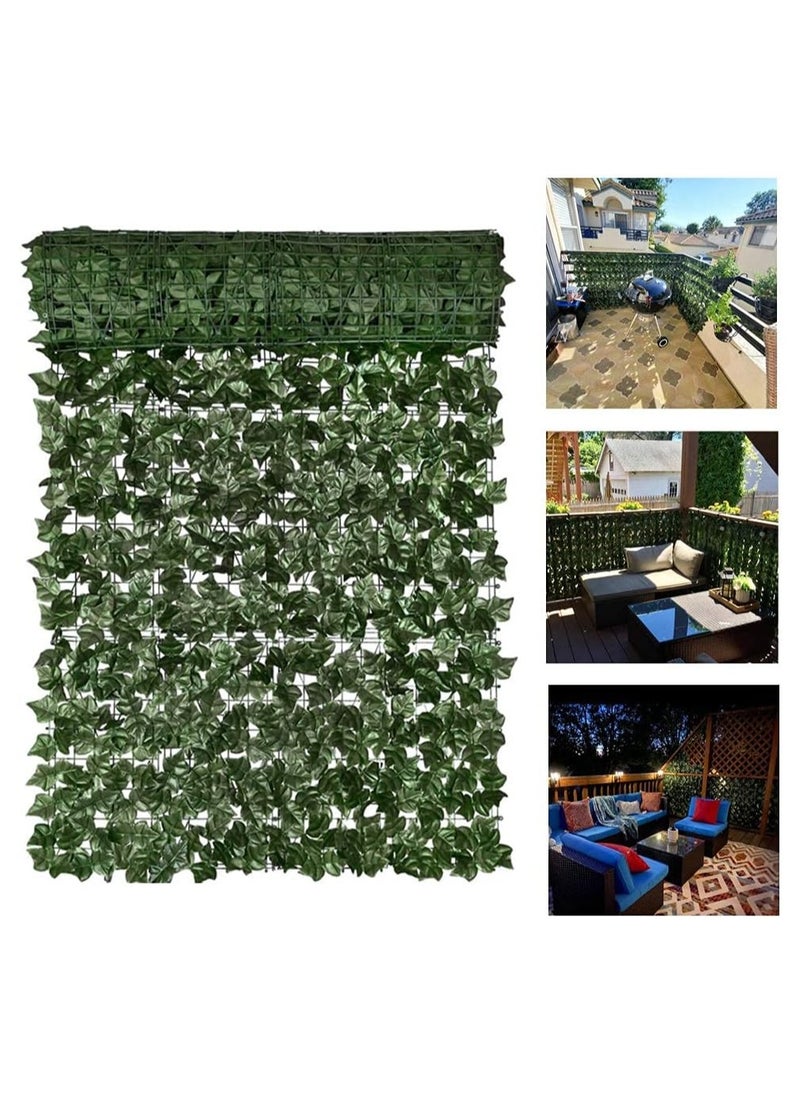 HOME TASTE Premium Artificial Wall Grass & Privacy Fence Screen – UV Protected Lifelike Leaf Design for Indoor/Outdoor Garden, Balcony & Landscaping  - Image 4