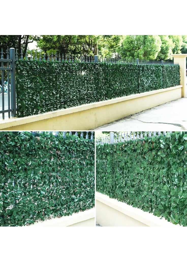 HOME TASTE Premium Artificial Wall Grass & Privacy Fence Screen – UV Protected Lifelike Leaf Design for Indoor/Outdoor Garden, Balcony & Landscaping  - Image 5