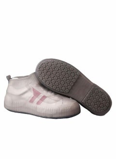 SYOSI Waterproof Silicone Shoe Cover, Reusable Rain Shoe Cover, Foldable Anti-Slip Rain Shoe Cover for Men and Women Rainy Days (L)  - Image 1