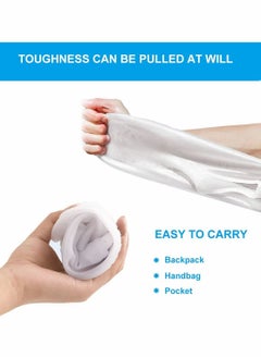 SYOSI Waterproof Silicone Shoe Cover, Reusable Rain Shoe Cover, Foldable Anti-Slip Rain Shoe Cover for Men and Women Rainy Days (L)  - Image 4