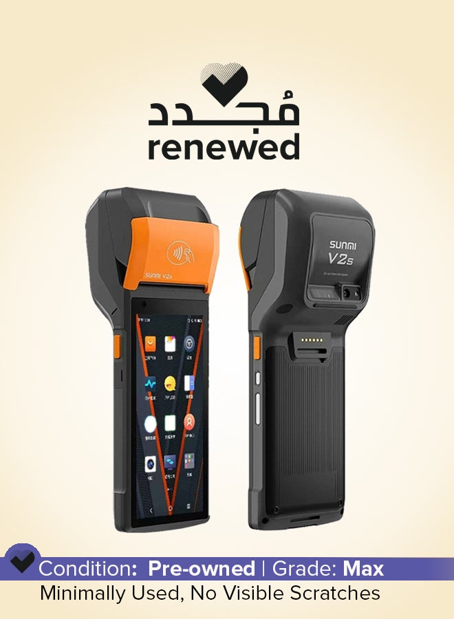 SUNMI Renewed - Digital Printer V2s For Paying Money And Printing Receipts - Black - Image 1