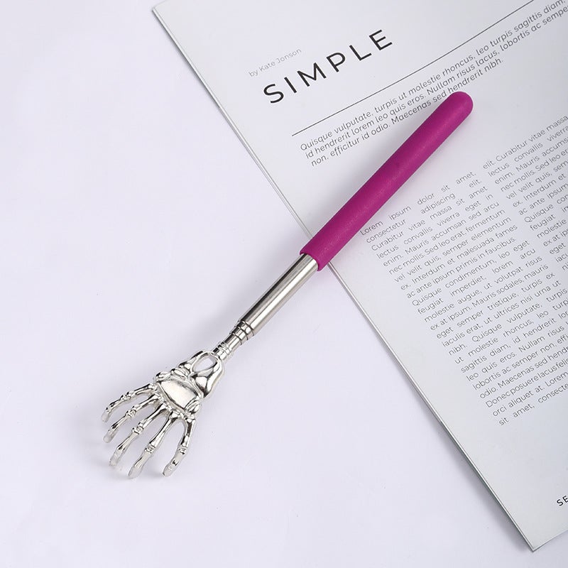 Ghost hand stainless steel telescopic itch tickle massager does not ask for Old Man music stainless steel tickle tickle tickle deviceGhost hand purple Ghost hand purple