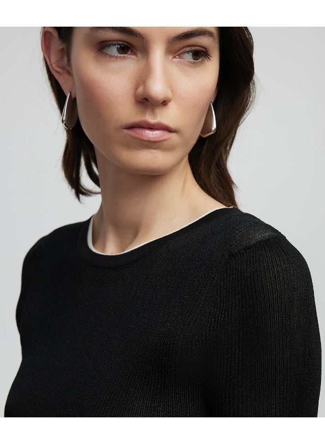 Ipekyol Color Block Knit Top - Image 2