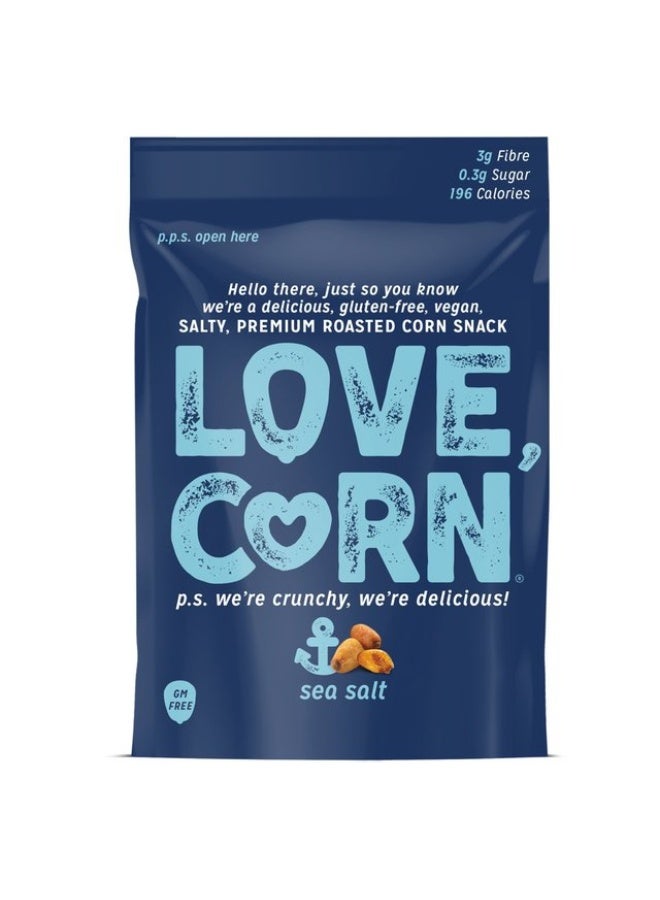Crunchy Corn Snack, Sea Salt - 115g, UK