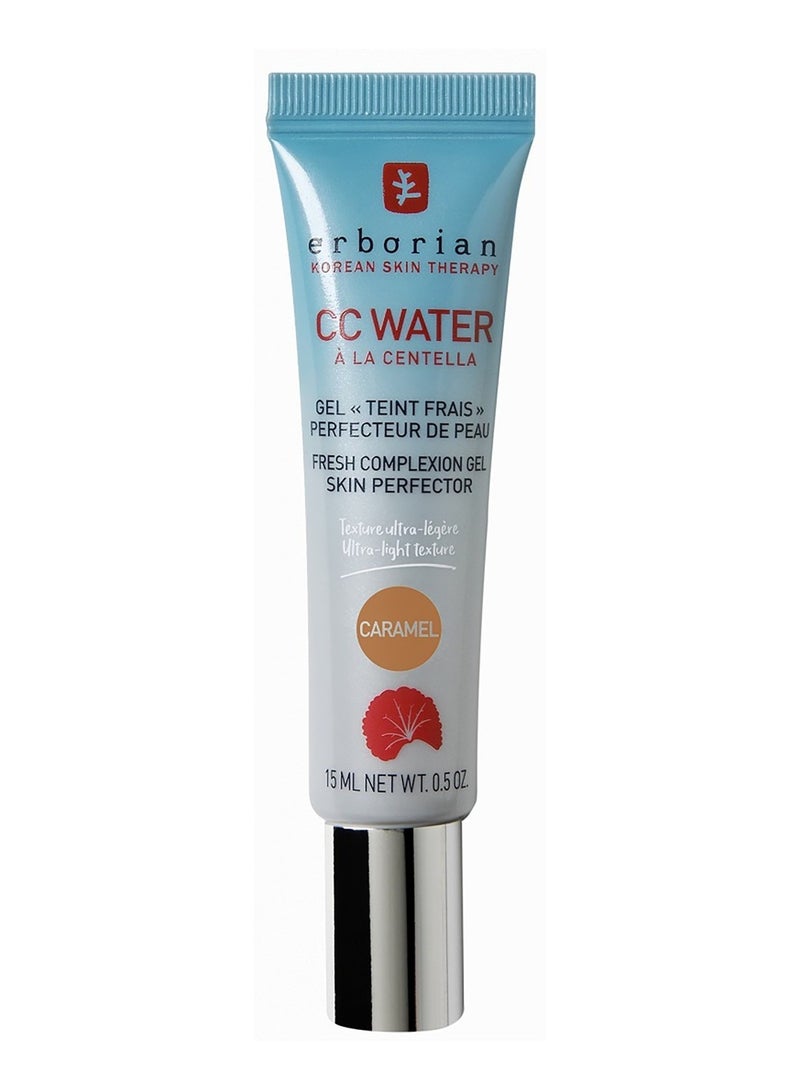 erborian erborian ERBORIAN CC Water Ala Centella Gel Skin Perfector Caramel - Hydrating & Radiance Boosting Face Gel 15ml  - Image 1