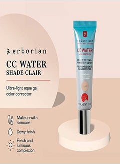 erborian erborian ERBORIAN CC Water Ala Centella Gel Skin Perfector Caramel - Hydrating & Radiance Boosting Face Gel 15ml  - Image 5