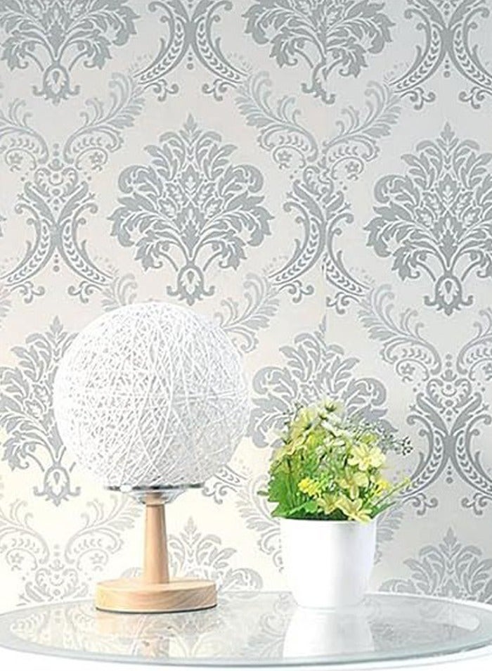 هومستر فيلم زجاج ستاتيكي بتصميم دمشقي ٣٠ سم × ٥ م - غشاء خصوصية غير لاصق للحمامات وغرف النوم، يمرر الضوء مع حجب الرؤية - Image 4