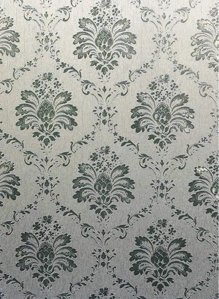 هومستر فيلم زجاج ستاتيكي بتصميم دمشقي ٣٠ سم × ٥ م - غشاء خصوصية غير لاصق للحمامات وغرف النوم، يمرر الضوء مع حجب الرؤية - Image 5