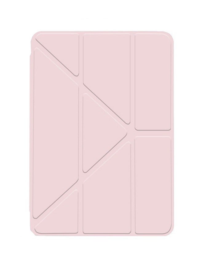 هونور الوسادة 9 12.1 بوصة الضميمة ، ثلاثة أضعاف y-shaped التصميم ، متعدد زاوية ، والجلود غطاء قرص مع القلم الأخدود ، التلقائي الصحوة / النوم ، الوردي - Image 2