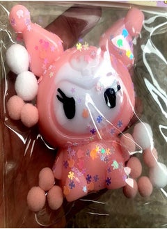 Squeeze Squishy Kuromi - Kawaii Squishys Stress Relief Fidget Toy for Adults and Teenagers (Pink)  - Image 1