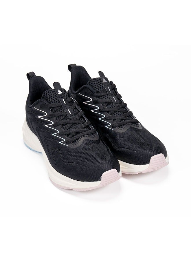 بيك Cushion Series Women's Running Shoes P-Carbon Boom- Black  - Image 4