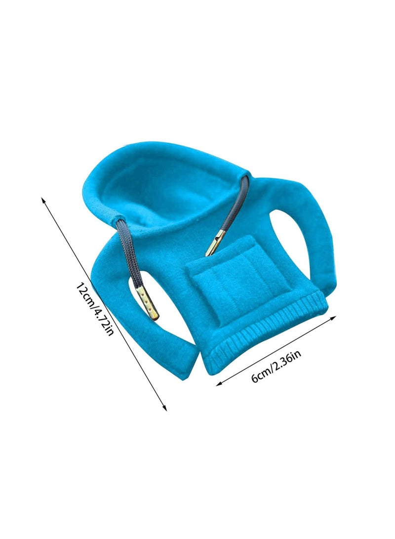 Loquat Car Gear Shift Cover Shifter Knob Hoodie Cover Funny Gear Stick Protector Fits Manual Or Automatic Fits Manual Or Automatic Universal Car - Image 3