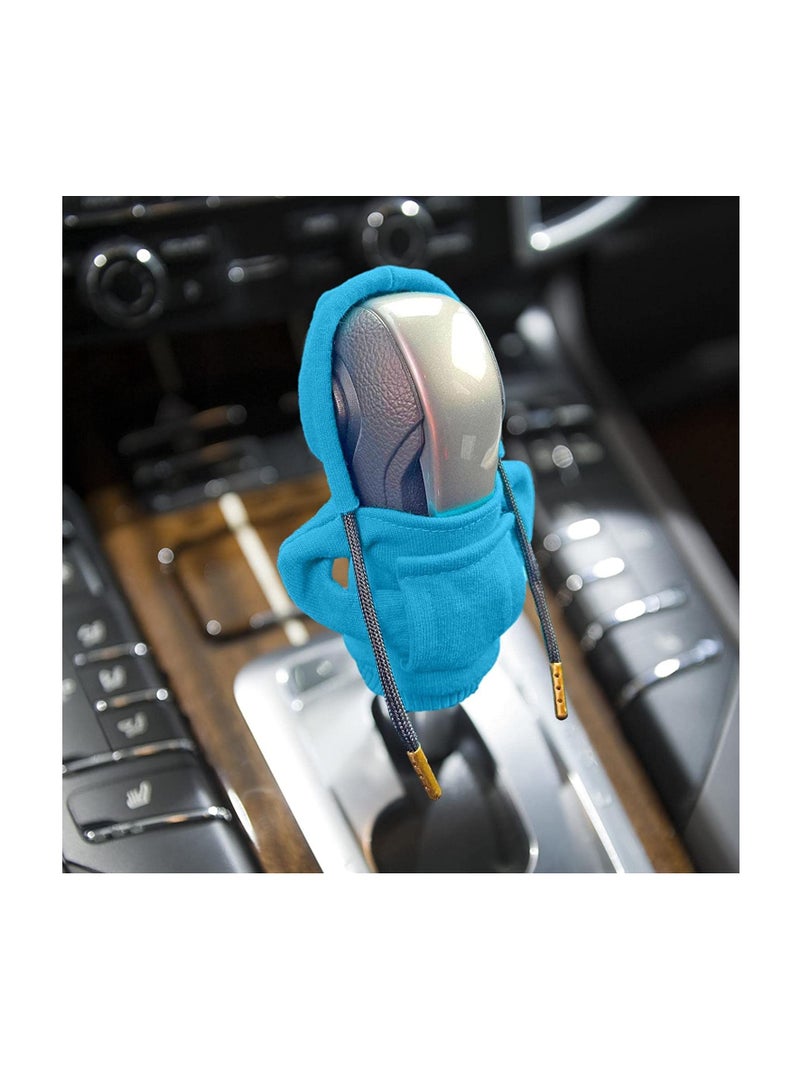 Loquat Car Gear Shift Cover Shifter Knob Hoodie Cover Funny Gear Stick Protector Fits Manual Or Automatic Fits Manual Or Automatic Universal Car - Image 2