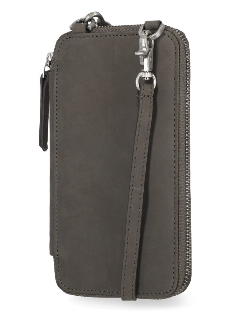 Timberland Women's RFID Leather Phone Crossbody Wallet Bag, Castlerock (Nubuck), One Size - Image 3