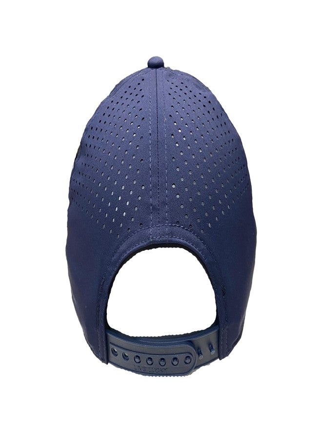 Black Clover, Unisex, Manhattan 1 Adjustable Hat, Navy Hat/3D Navy Clover, One Size - Image 2