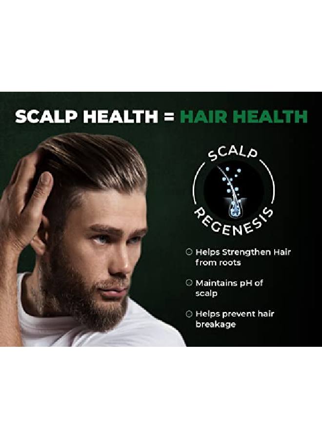 BEARDO Hair Thickening Sulphate Free Shampoo For Men 200 Ml | With Biotin Keratin Saw Palmetto | Sulphate And Paraben Free Shampoo | For Strong Thick Hair - Image 5