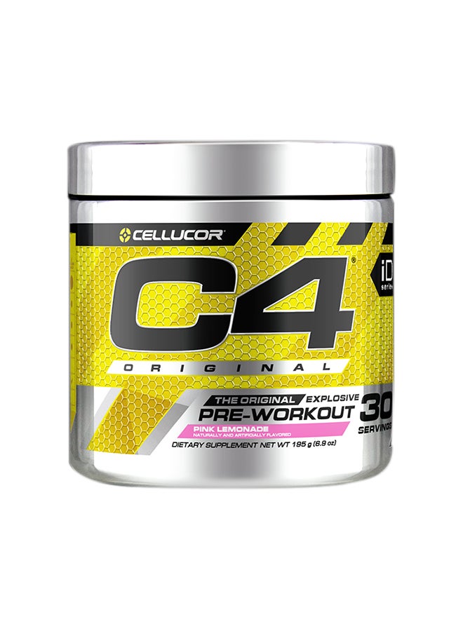 CELLUCOR C4 Original Explosive Pre-Workout - Pink Lemonade - 30 Servings - Image 1