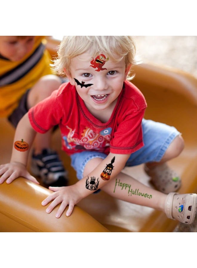 Hohamn Halloween Temporary Tattoos for Kids, 160+ Styles Horror Halloween Fake Tattoos for Boys Girls Party Favors Festivals - Image 5
