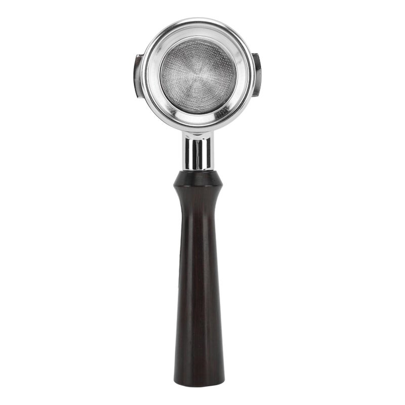 F Sandalwood 58mm Bottomless Portafilter Basket for Quick Extraction Coffee Machines - Image 4