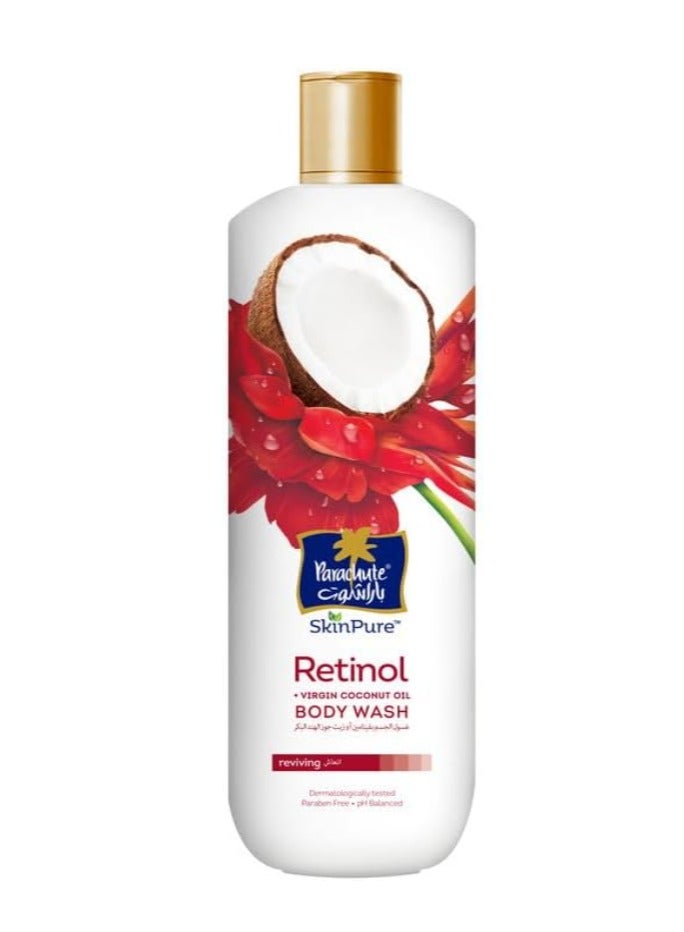 Parachute Skin Pure Retinol Virgin Coconut Oil Body Wash - Reviving 400ml