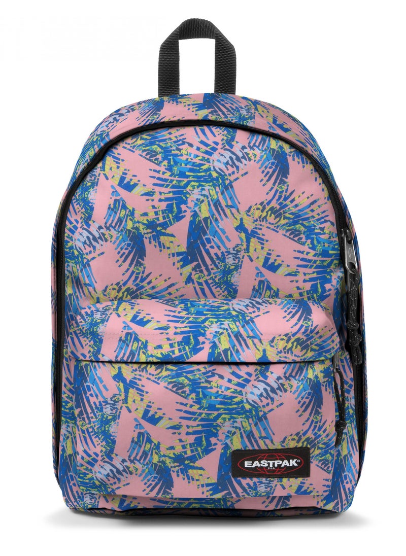 EASTPAK حقيبة ظهر Eastpak Out Of Office متوسطة الحجم مع حماية للكمبيوتر المحمول - زهري فاتح EK0007678D6  - Image 1