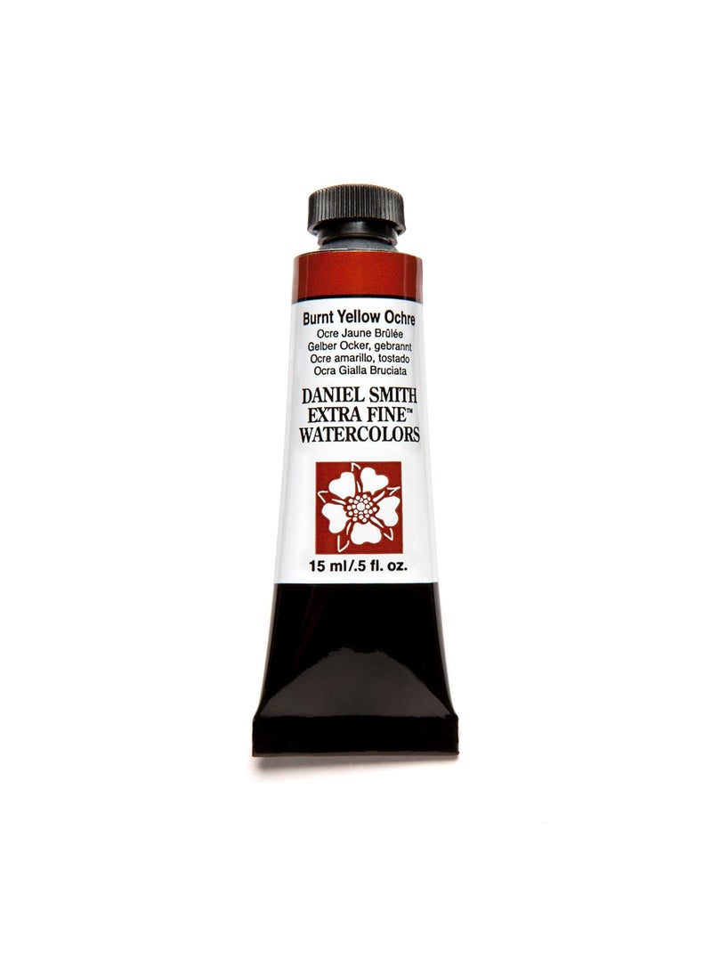 Daniel Smith - DANIEL SMITH Extra Fine Watercolor 15ml Paint Tube, Burnt Yellow Ochre - Image 1