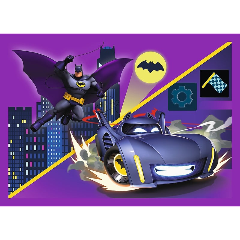 Trefl - Batwheels 4in1 Puzzle 54+48+35+70 Pieces - 34658 - Image 3