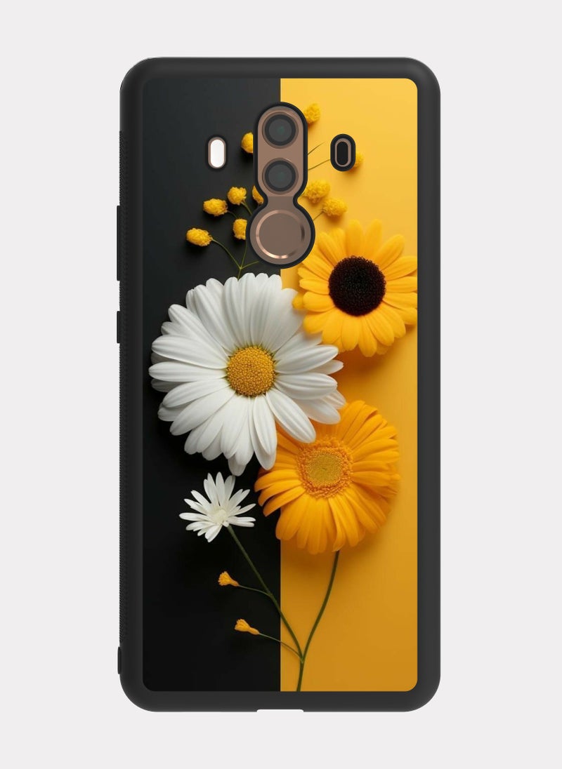 بكسلات كفر هواوي ميت 10 وردة اصفر - Image 1