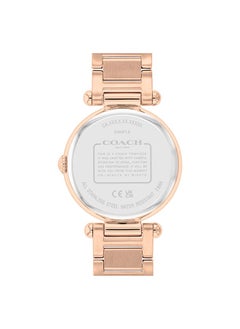 COACH Women's Analog Round Shape Stainless Steel Wrist Watch 14504266 - 34 Mm  - Image 3